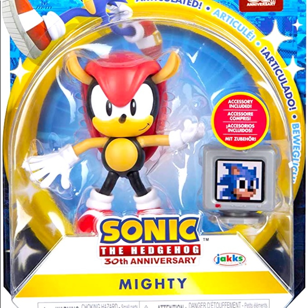 Mighty Sonic the hedgehog Figure 4 inch Brand New  New Sealed